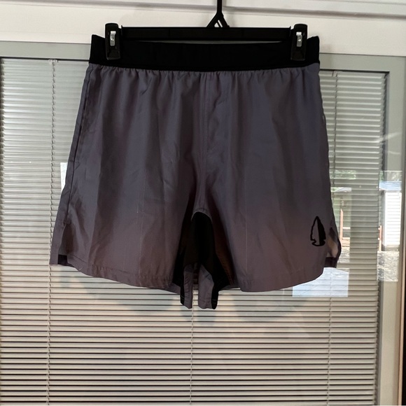 Men's Athletic Shorts - Gray - Picture 1 of 6